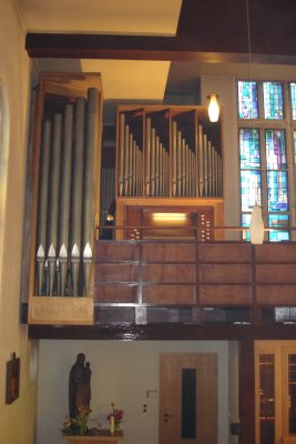 Orgel der Kirche St. Hubertus Petershagen
